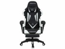 GUNGNIR Arctic White Gamingstol G-Hybrid Leather thumbnail