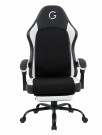 GUNGNIR Arctic White Gamingstol G-Hybrid Leather thumbnail