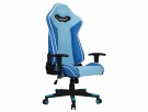 Greencom GUNGNIR Frost Blue Gamingstol G-Hybrid Leather thumbnail