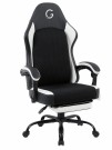 GUNGNIR Arctic White Gamingstol G-Hybrid Leather thumbnail