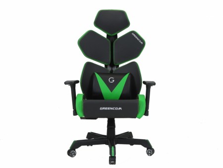 GUNGNIR PRO Forest Green Gamingstol V2.0 PU Leather X3
