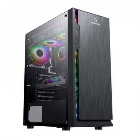 Greencom Muted qS549X - Ryzen 5 4600G | Vega 7 | 32GB