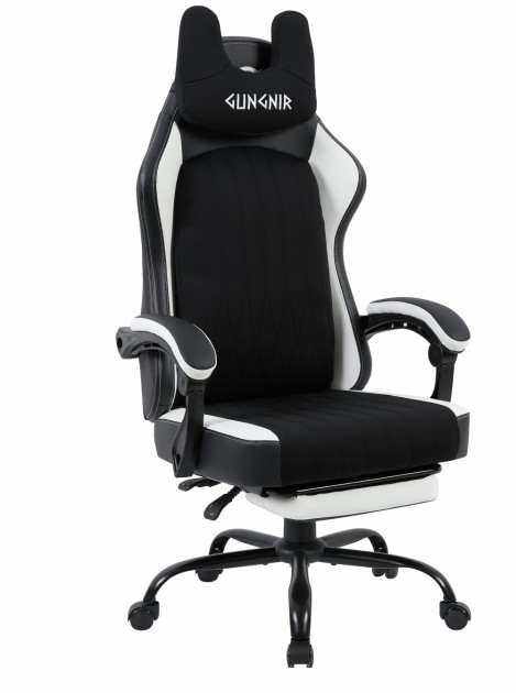 GUNGNIR Arctic White Gamingstol