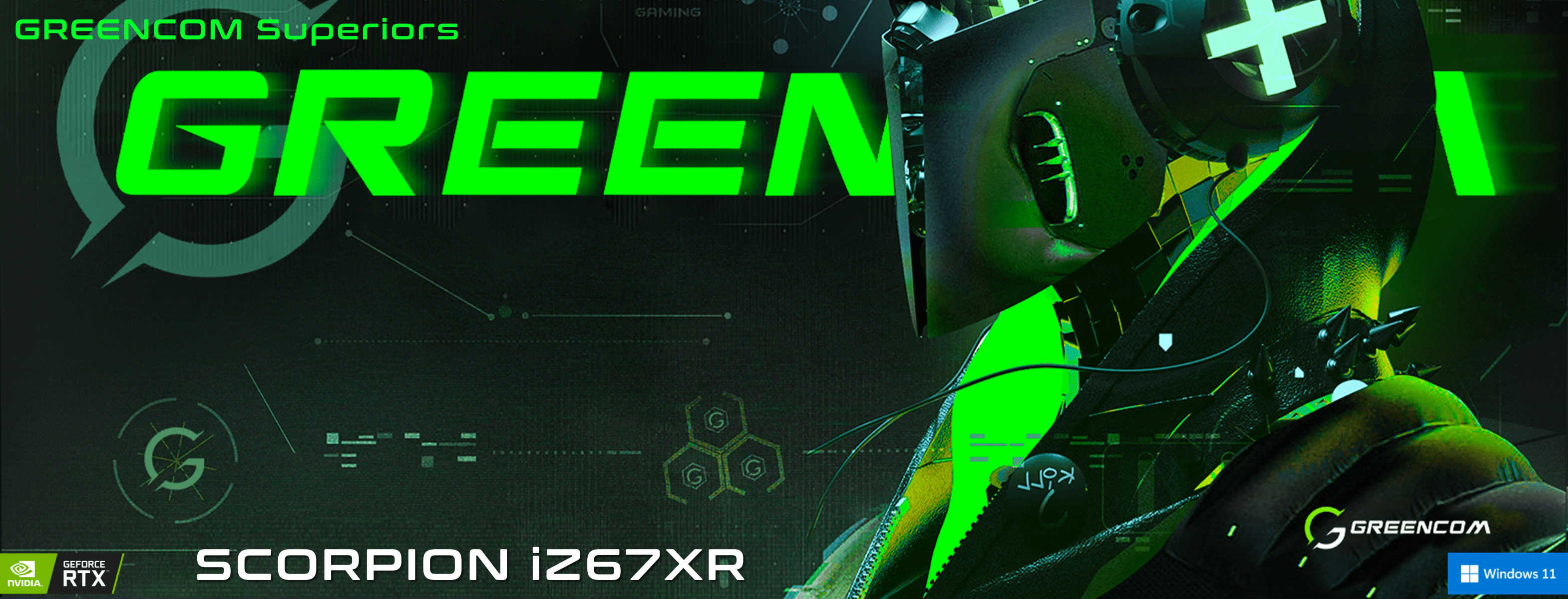 Greencom SCORPION iZ67XR