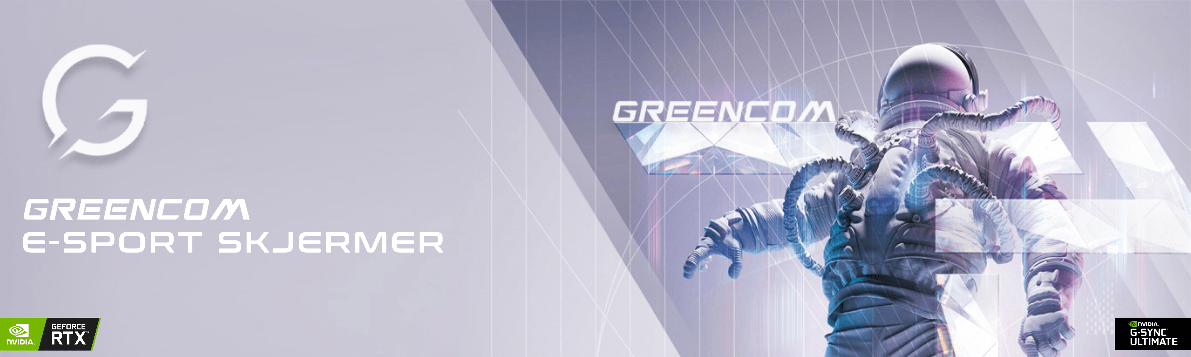 Greencom E-sport skjermer