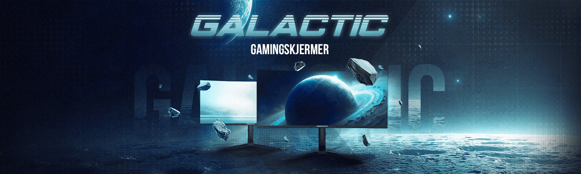 Galactic gamingskjermer