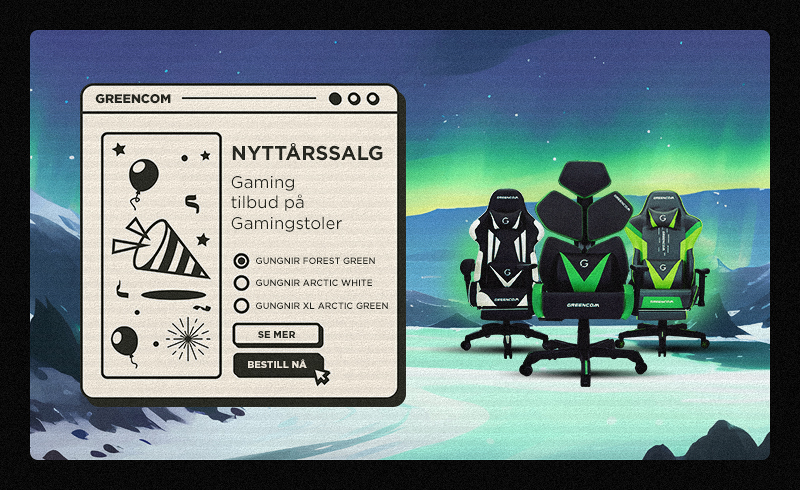 Greencom gamingstoler