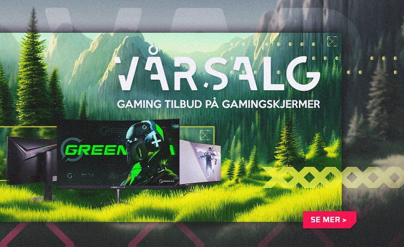 Greencom gamingskjermer